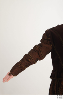 Photos Man in Historical Dress 23 16th century Historical clothing arm brown suit sleeve 0001.jpg